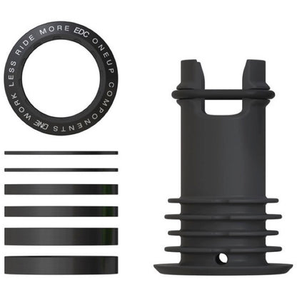 OneUp EDC Tool System Top Cap - Black Black  