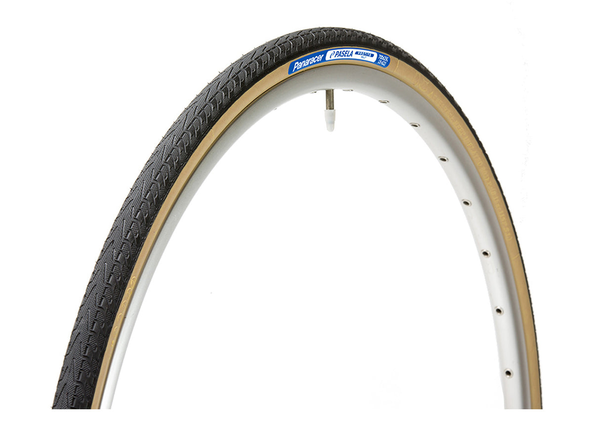 Panaracer Pasela ProTite 27" Folding Touring Tire Black - Tan 1.1/4" 