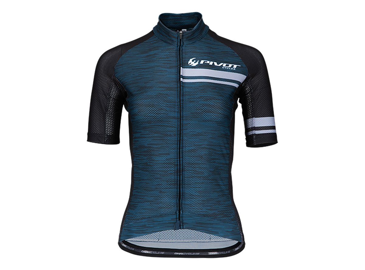 Pivot Desert Classic Race Short Sleeve MTB Jersey - Womens - Blue Blue Small 