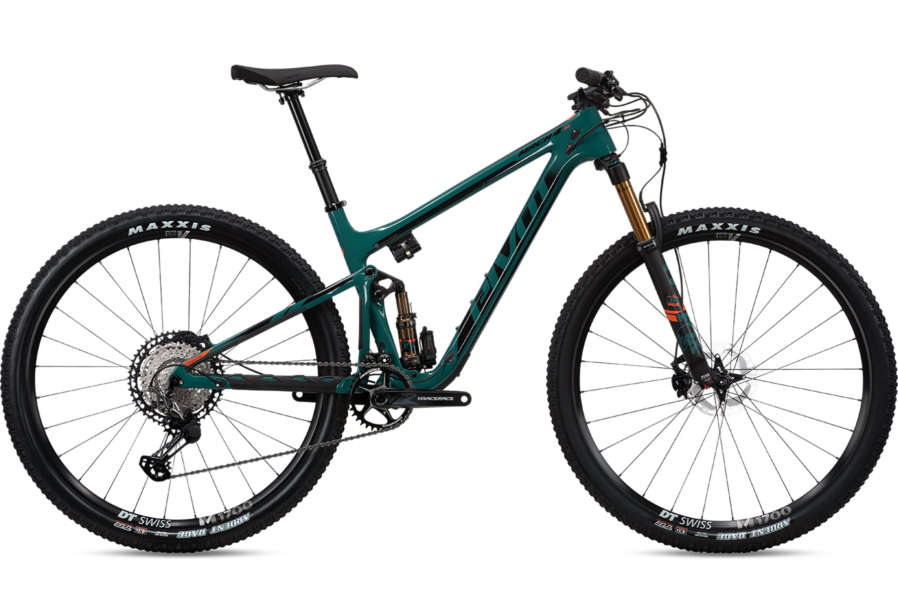 Pivot Mach 4 SL 29 - Pro XT/XTR Live Valve - Deep Lake Blue - 2022 Deep Lake Blue Medium 120mm Fork