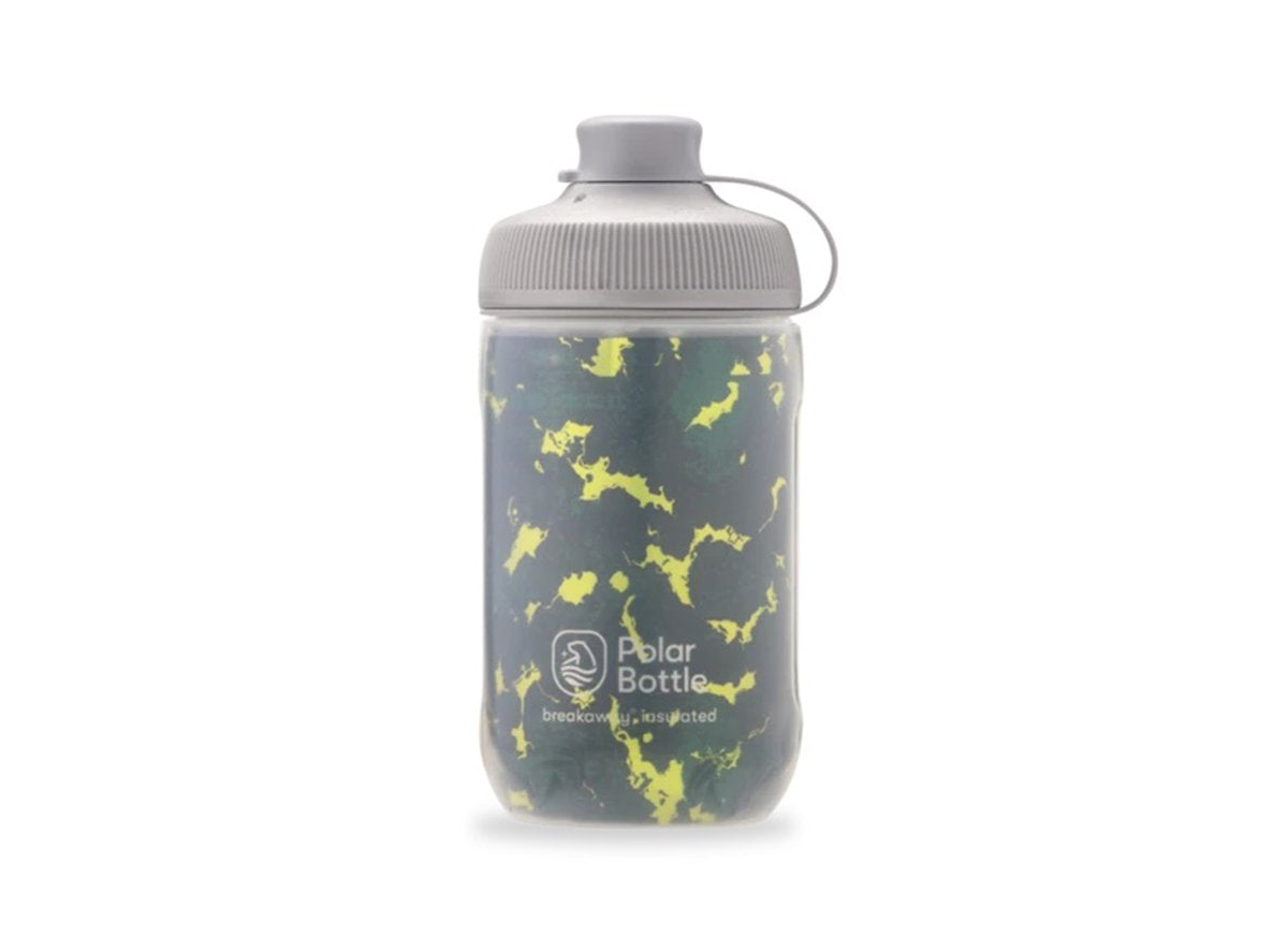 Polar Bottles Breakaway® Muck Insulated Shatter Water Bottle - 12oz - Forest-Lightning Forest - Lightning  