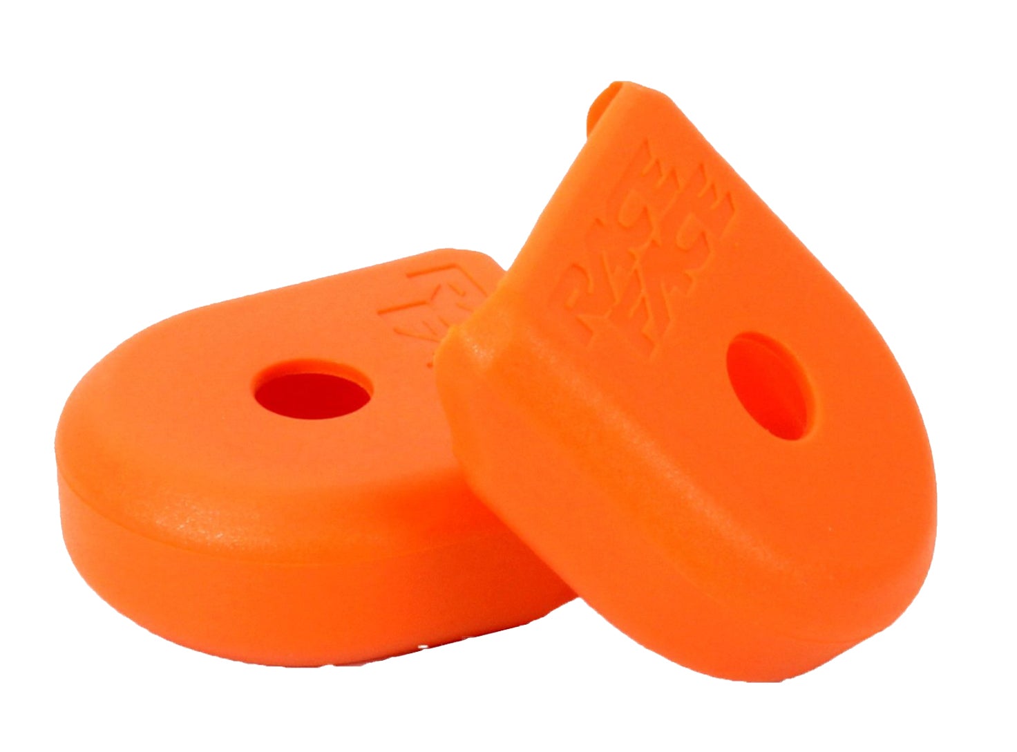 Race Face Crank Boots for Carbon Cranks - Orange Orange Pair 
