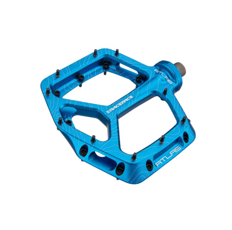 Race Face Atlas Flat Pedals - Blue - 2022 Blue  