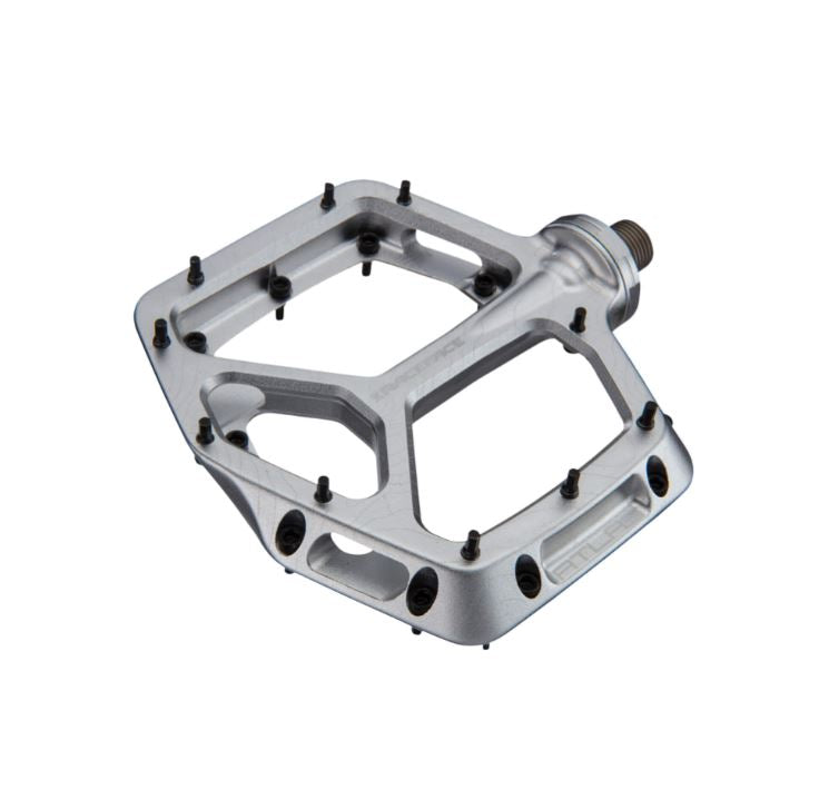 Race Face Atlas Flat Pedals - Silver - 2022 Silver  