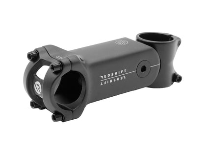 Redshift ShockStop 6deg 31.8 Road Stem - Black Black 1.1/8" 80mm