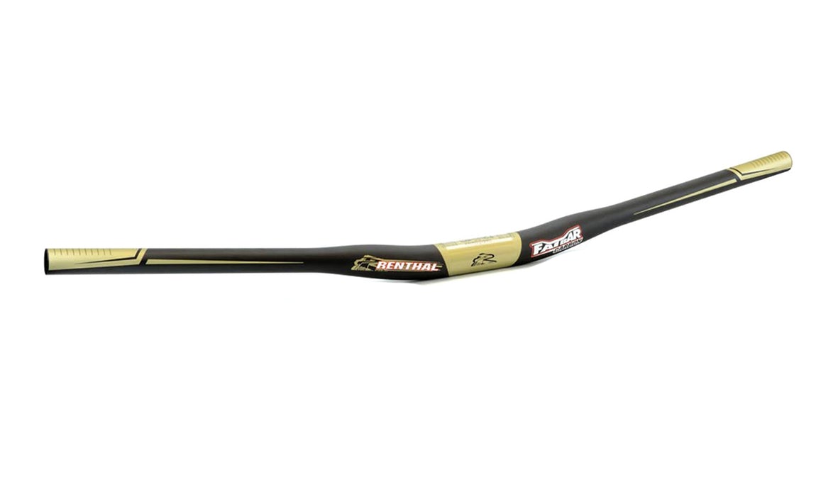 Renthal Fatbar V2 Carbon Riser Handlebar - Black Black 800mm - 31.8mm 10mm Rise