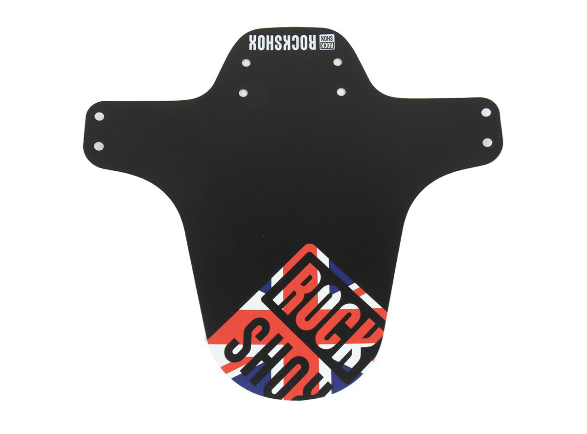 RockShox Universal MTB Flag Fender - UK Flag Black  