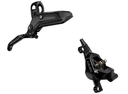 SRAM Level Silver Stealth Disc Brake and Lever - Front - Black Anodized