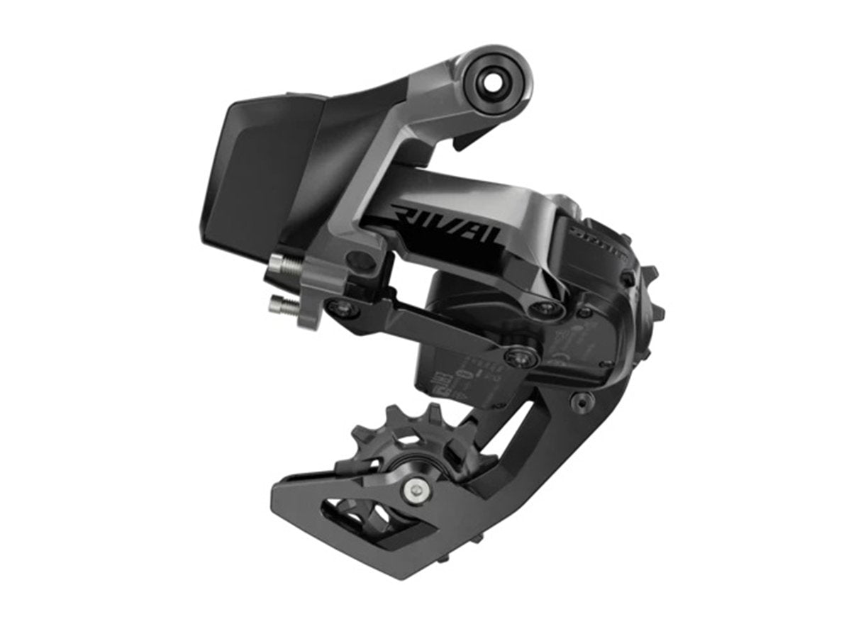 SRAM Rival eTap AXS 12 Spd Rear Derailleur - Black Black Medium Cage 