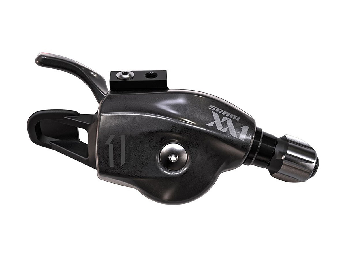 SRAM XX1 11 Spd Trigger Shifter - OE Black - Gray Logo Right Hand - Rear 