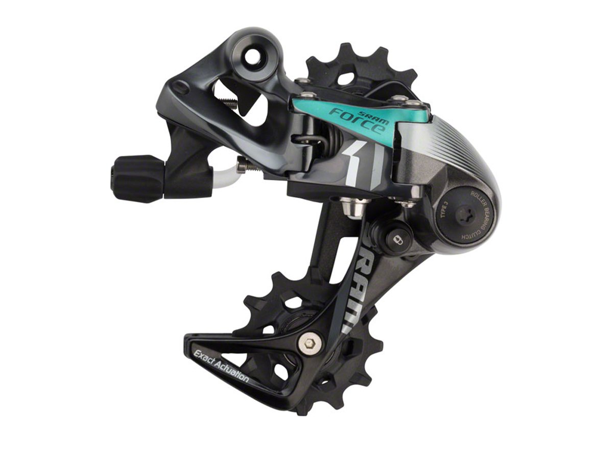 SRAM Force 1 11 Spd Rear Derailleur Silver - Black Long Cage 