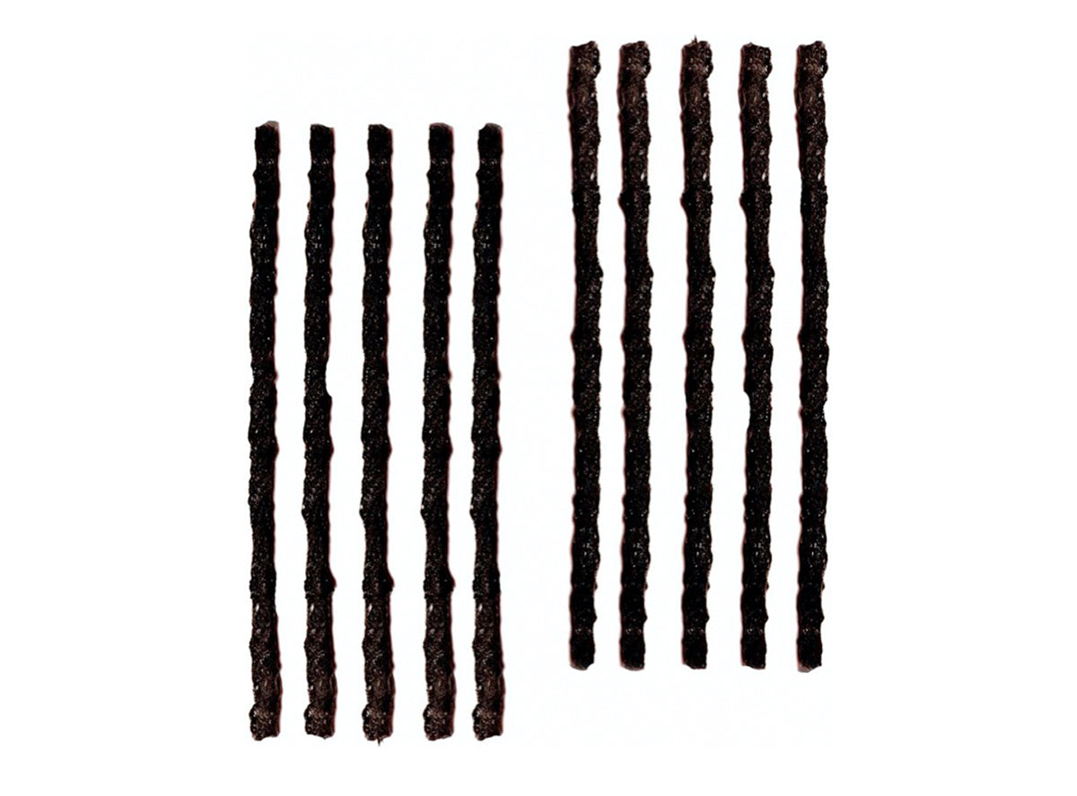 Sahmurai Tubeless Repair Plugs Black Single Sheet of 10 