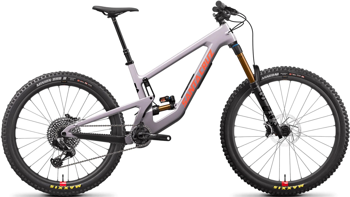 Santa Cruz Nomad CC MX - X01 AXS Reserve - Gloss Gypsum - 2023