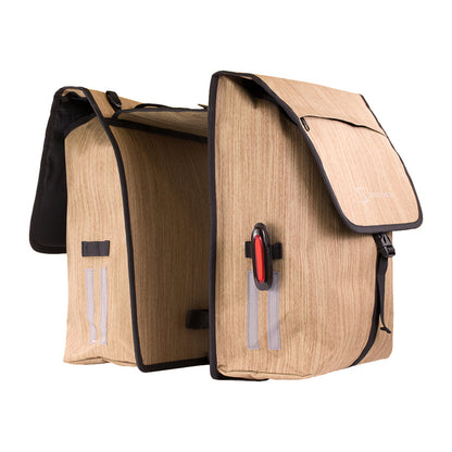 Serfas Pannier Double Bag - Brown Brown Set 