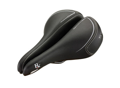 Serfas RX Comfort Saddle - Womens - Black Black Vinyl 