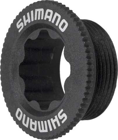 Shimano XT M770 Crank Bolt - Black Black Each Plastic - Fits Shimano XT M770 Crank