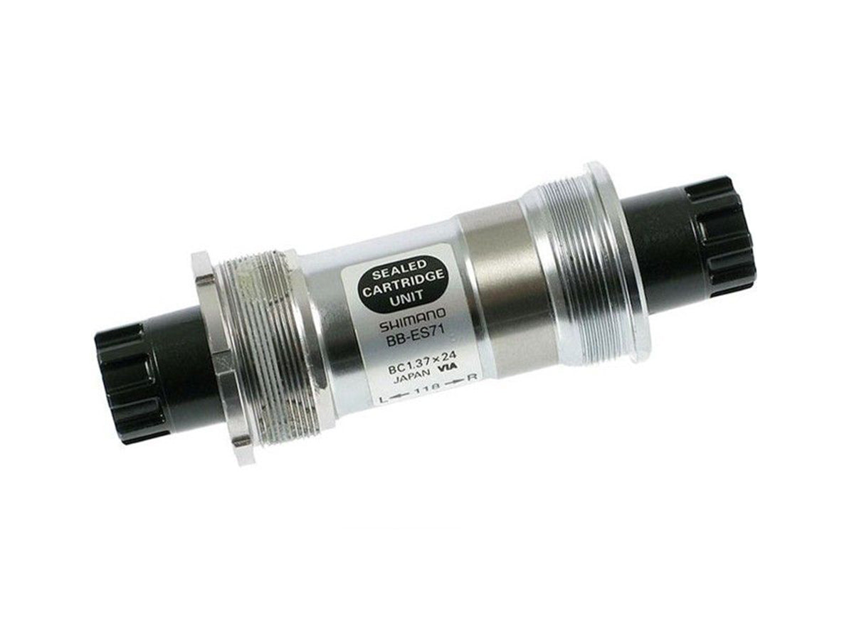 Shimano ES71 Bottom Bracket - English Silver 68/118mm 