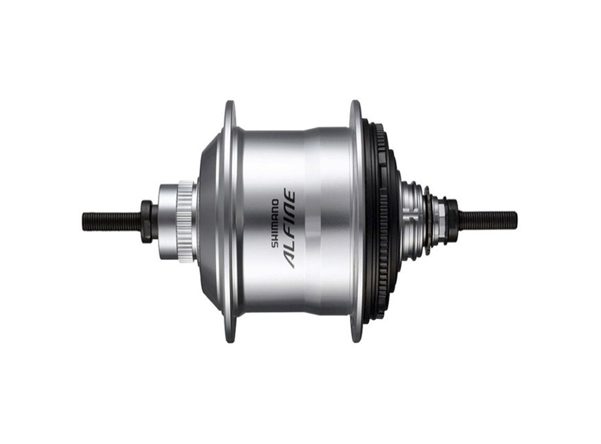 Shimano Alfine S7001-11 Internal Gear Disc Hub - Silver Silver Bolt On - 32h 