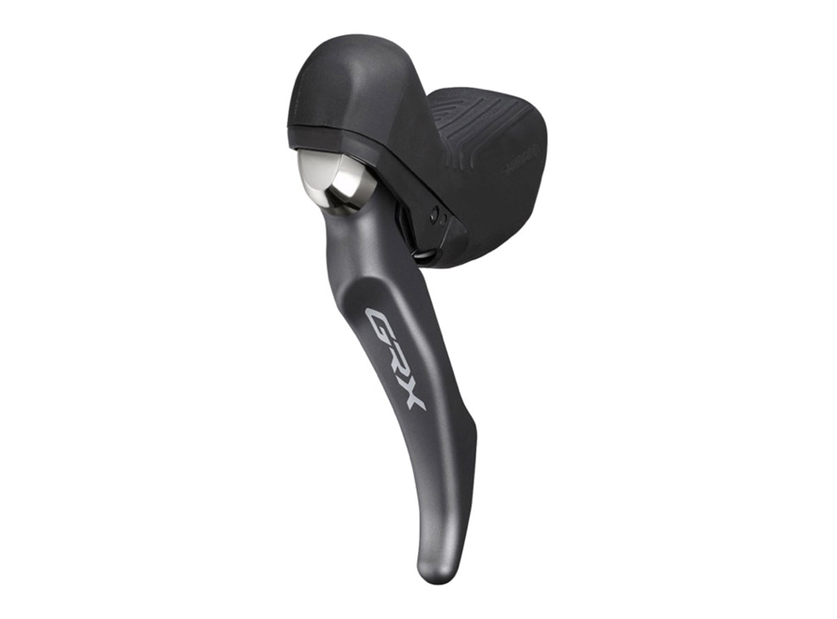 Shimano RX810 GRX 11 Spd Double STI Shifter Black Left Hand - Front 