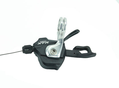 Shimano XTR M980 10 Spd 2/3 Shifter - Front - OEM Black - Silver Left Hand Front 
