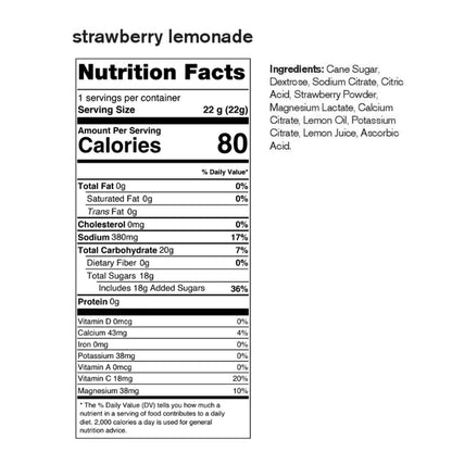 Skratch Labs Sport Hydration Mix - Strawberry Lemonade