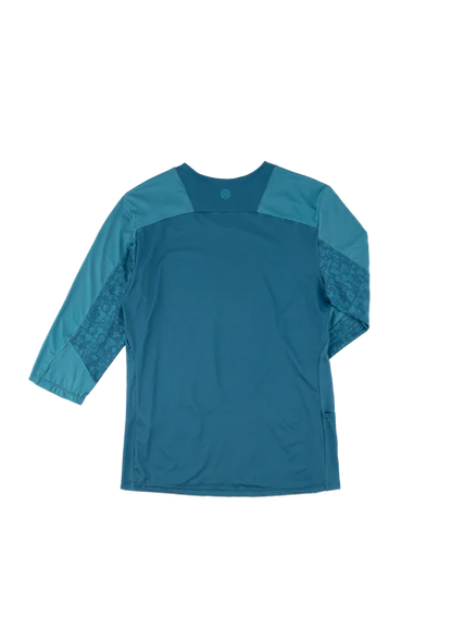 Sombrio Altitude 2 Long Sleeve MTB Jersey - Boreal Blue-Midnight Blue