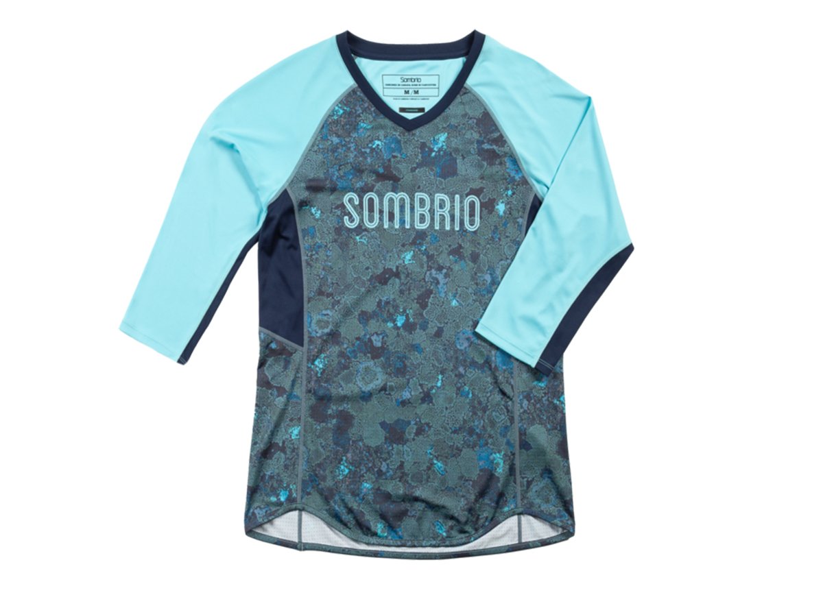 Sombrio Vista Long Sleeve MTB Jersey - Womens - Topaz La Topaz La X-Small 