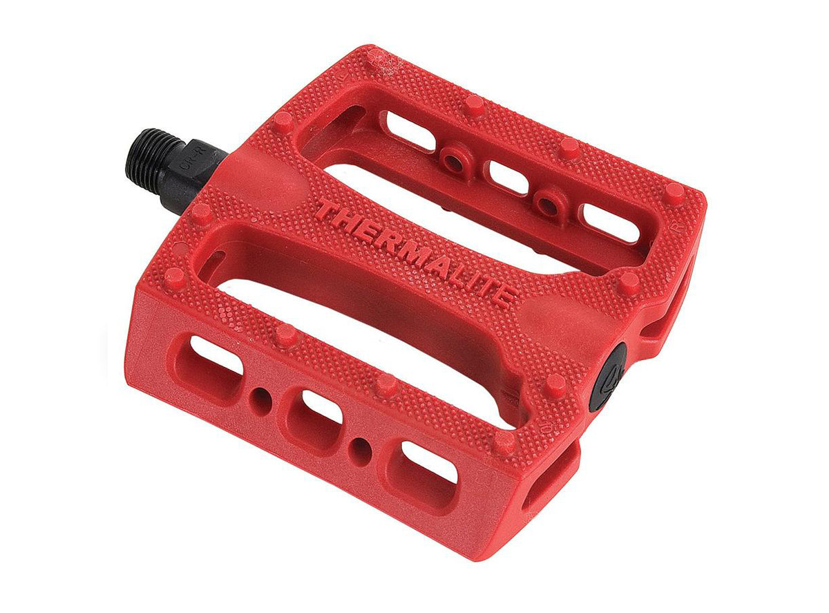Stolen Thermalite Platform Pedals - Red Red 9/16" 