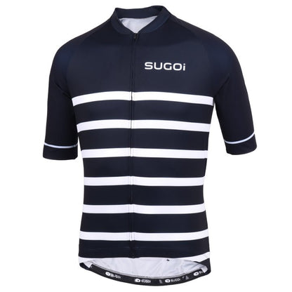 Sugoi Essence Print Short Sleeve Jersey - Nautical Blue Nautical Blue Small 