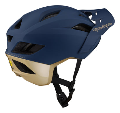 Troy Lee Designs Flowline SE MTB Helmet with MIPS - Radian - Navy-Titanium