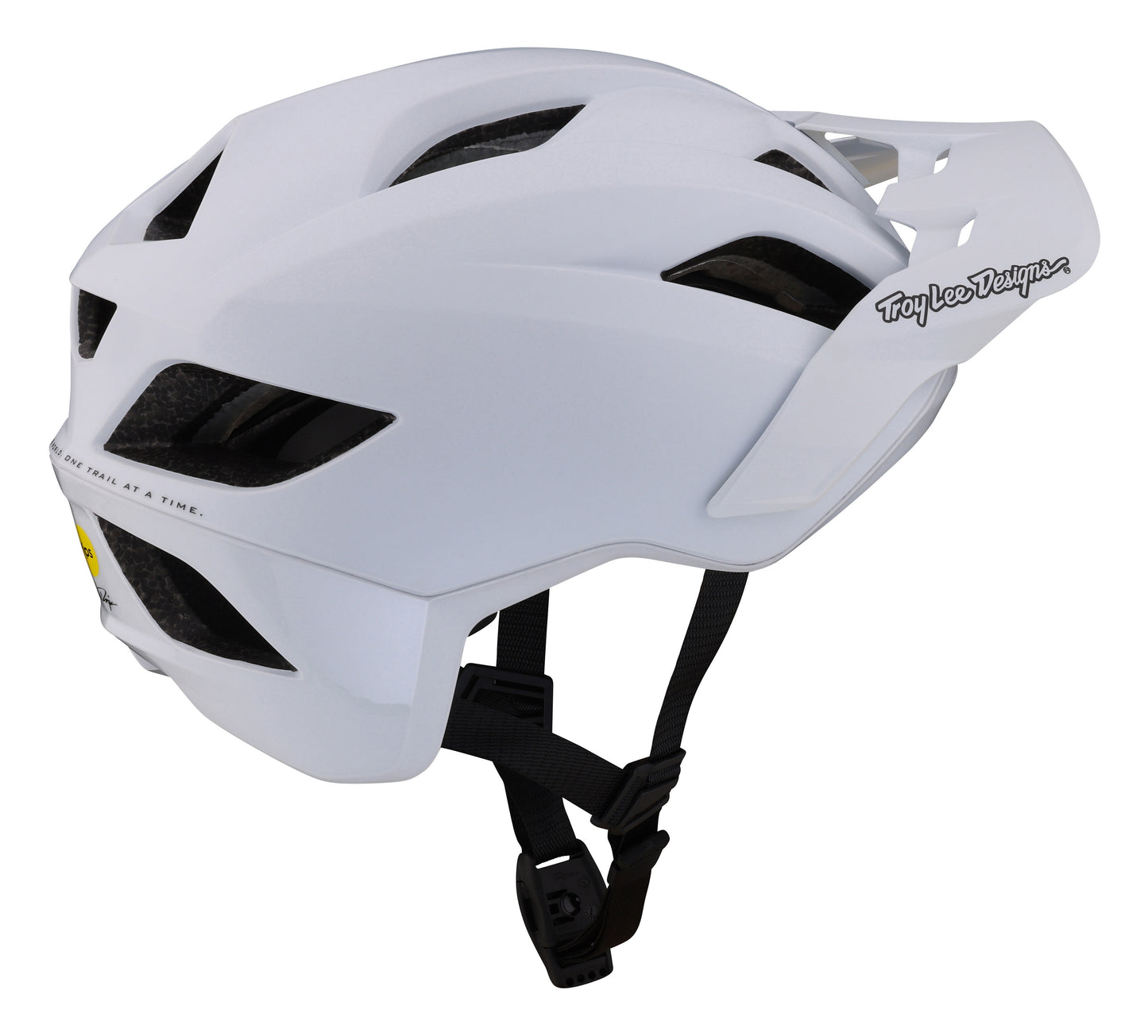 Troy Lee Designs Flowline SE MTB Helmet with MIPS - Stealth - White