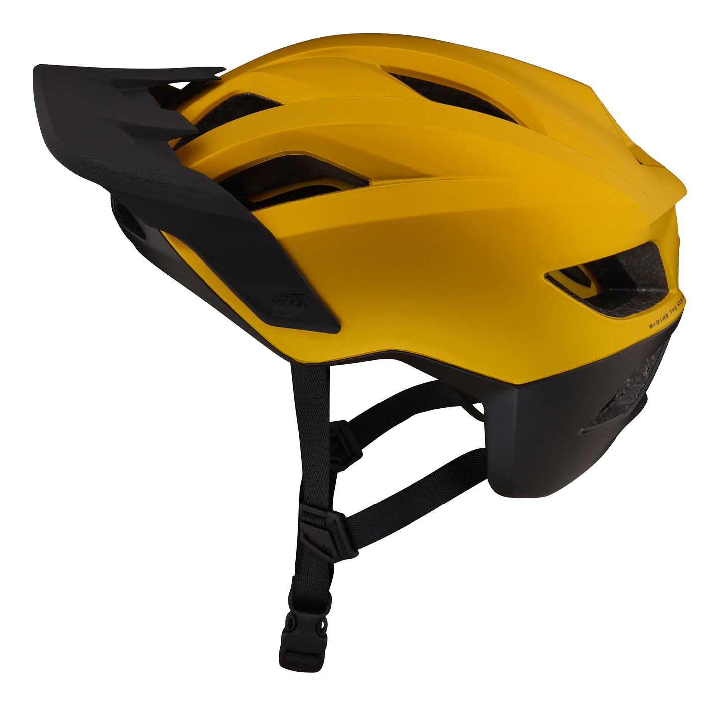 Troy Lee Designs Flowline MTB Helmet with MIPS - Orbit - Gold-Black - 2023