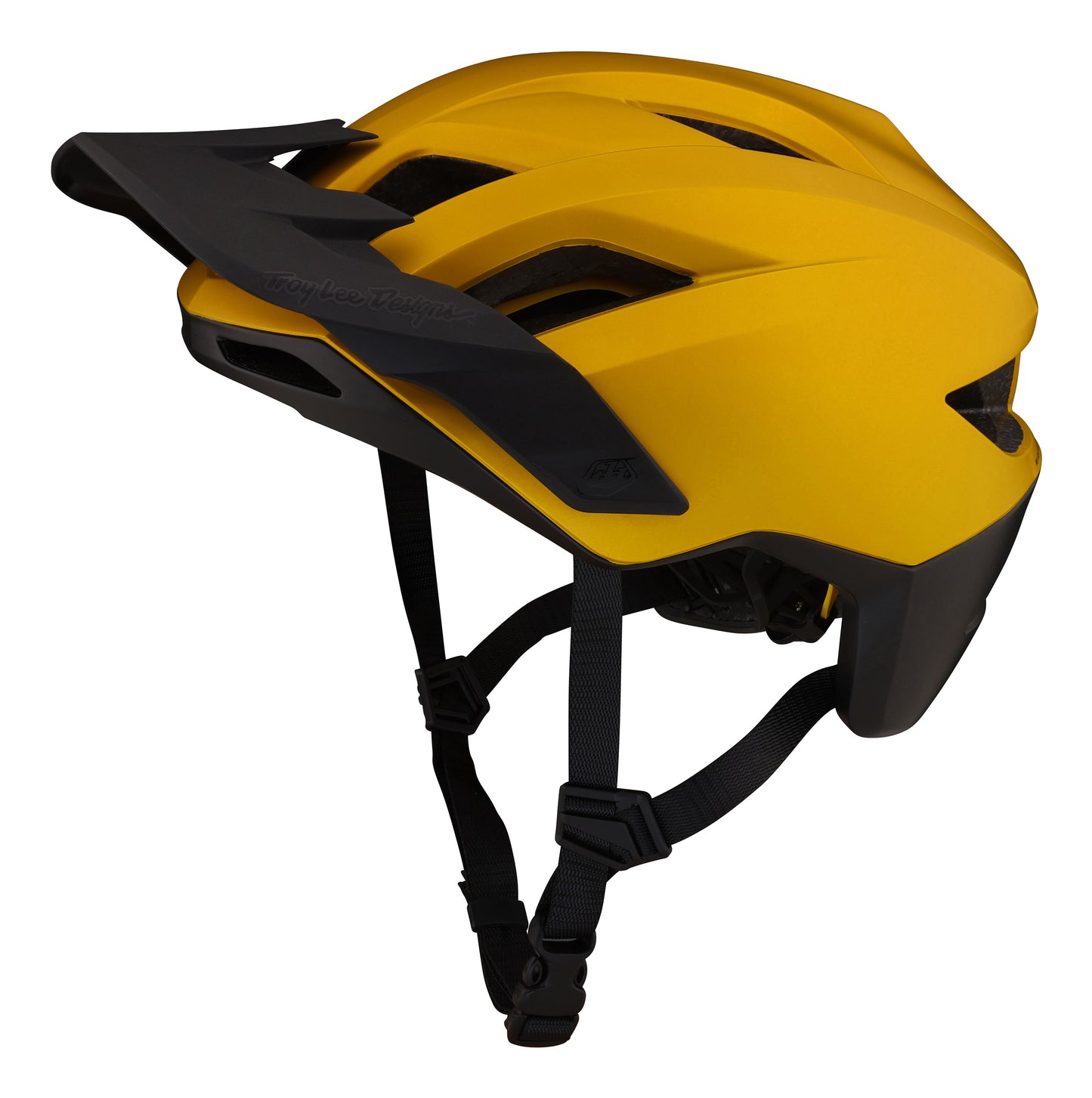 Troy Lee Designs Flowline MTB Helmet with MIPS - Orbit - Gold-Black - 2023