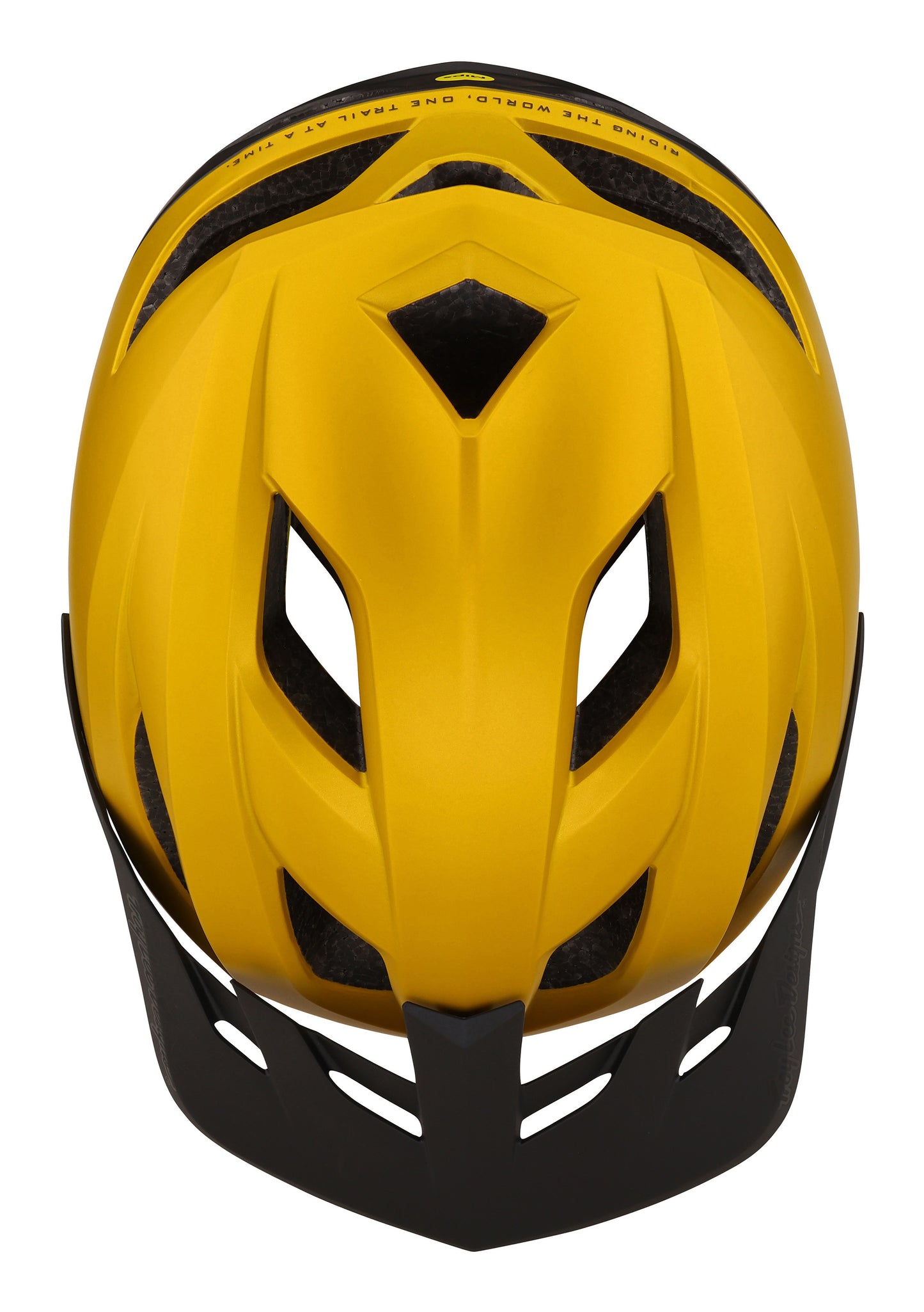 Troy Lee Designs Flowline MTB Helmet with MIPS - Orbit - Gold-Black - 2023