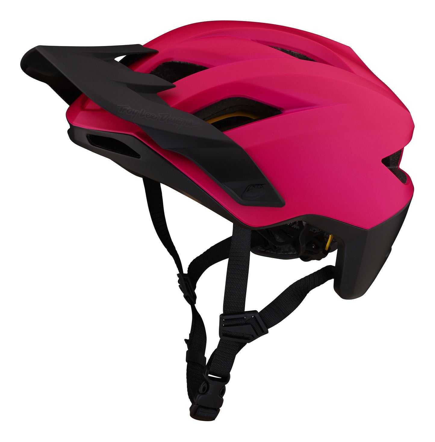 Troy Lee Designs Flowline MTB Helmet with MIPS - Orbit - Magenta-Black - 2023