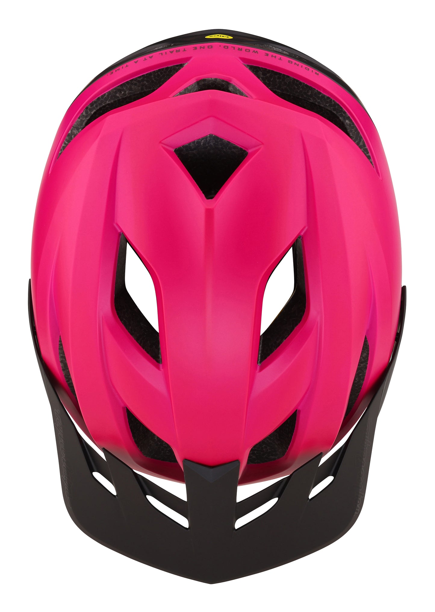 Troy Lee Designs Flowline MTB Helmet with MIPS - Orbit - Magenta-Black - 2023