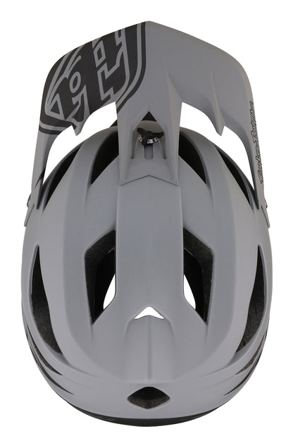 Troy Lee Designs Stage Full Face Helmet with MIPS - Stealth - Gray