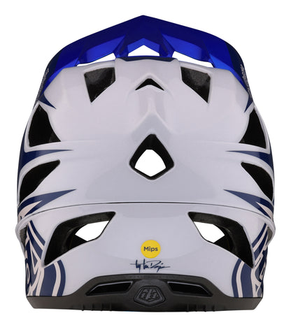 Troy Lee Designs Stage Full Face Helmet with MIPS - Valance - Blue - 2023