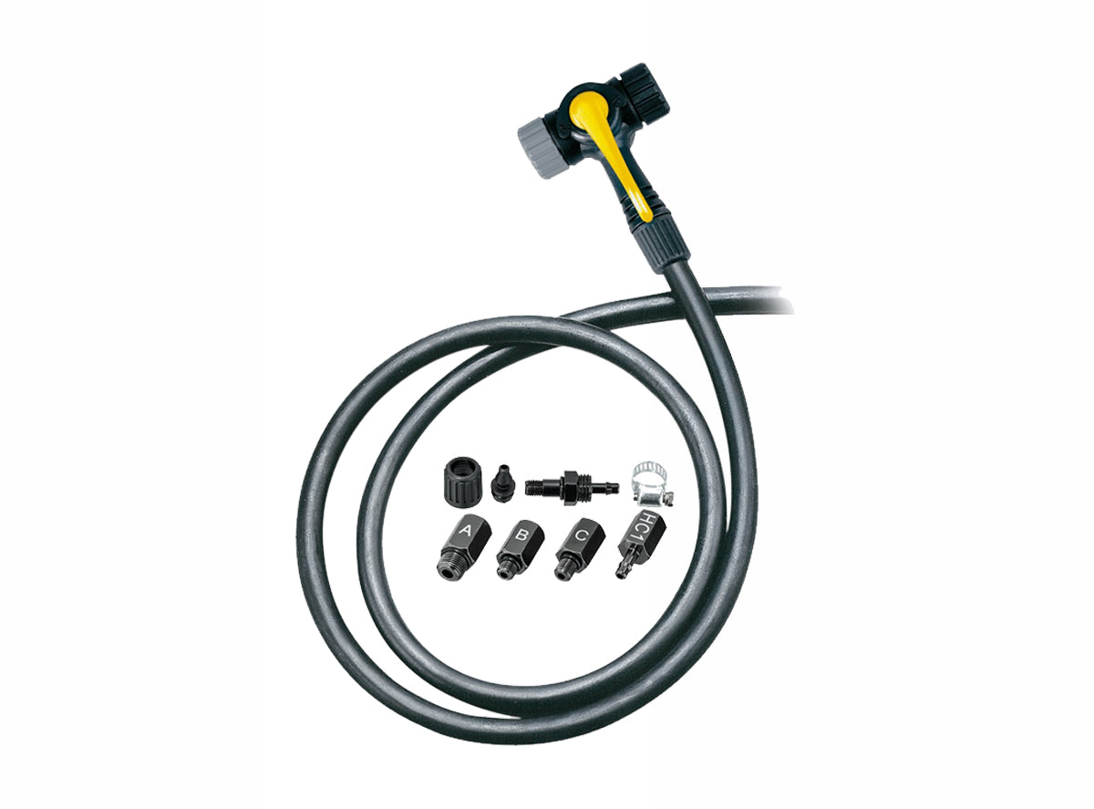 Topeak TwinHead Valve Adaptor with Hose
