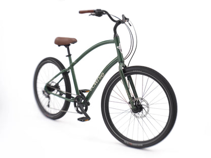 Electra Townie Path 9D 27.5 Step-Over Bike - Pine - 2024