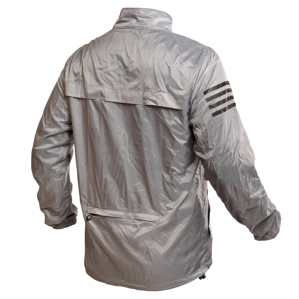Fasthouse Tracker Packable Windbreaker Jacket - Light Gray