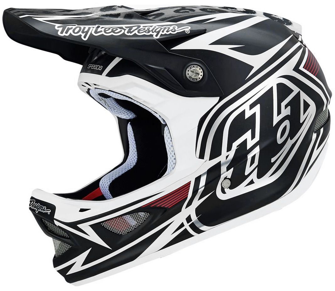 Troy Lee Designs D3 Composite Full Face Helmet - Speeda White Speeda White Small 
