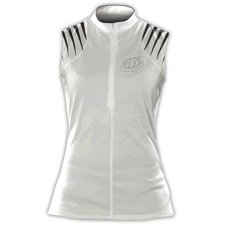 Troy Lee Designs Sleeveless MTB Jersey - Womens - White
