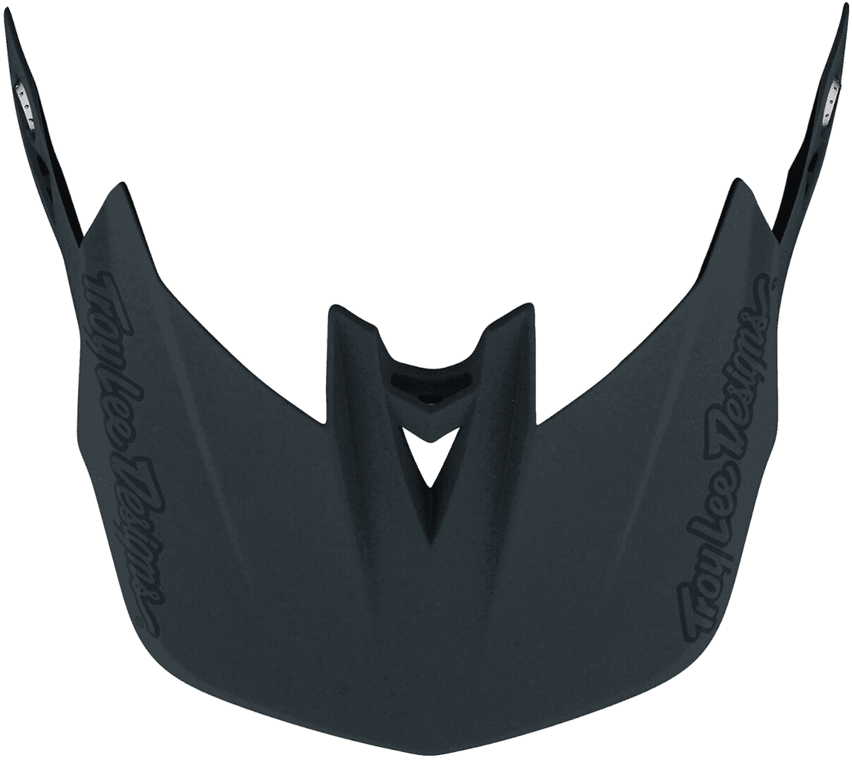 Troy Lee Designs D4 Replacement Visor - Stealth - Gray Gray  