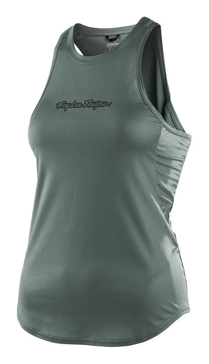 Troy Lee Designs Luxe Tank - Womens - Steel Green - 2022 Steel Green X-Small 