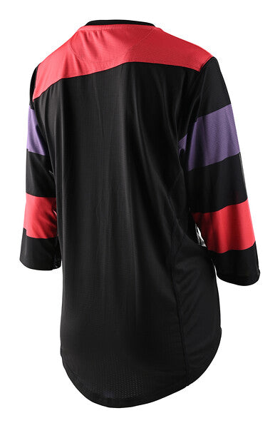 Troy Lee Designs Mischief 3/4 Sleeve MTB Jersey - Womens - Rugby - Firecracker