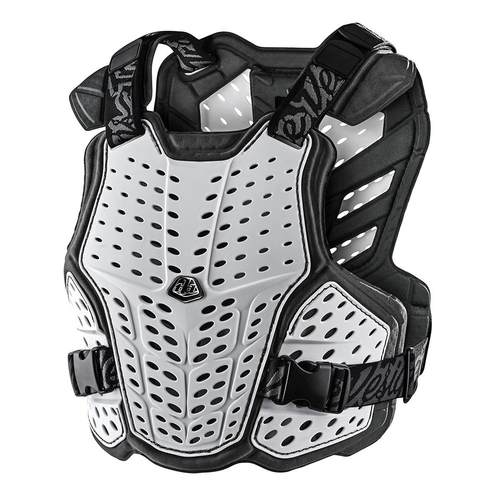 Troy Lee Designs Rockfight Chest Protector - White White X-Small/Small 