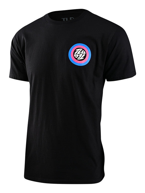 Troy Lee Designs Spun Short Sleeve Tee - Black Black Small 