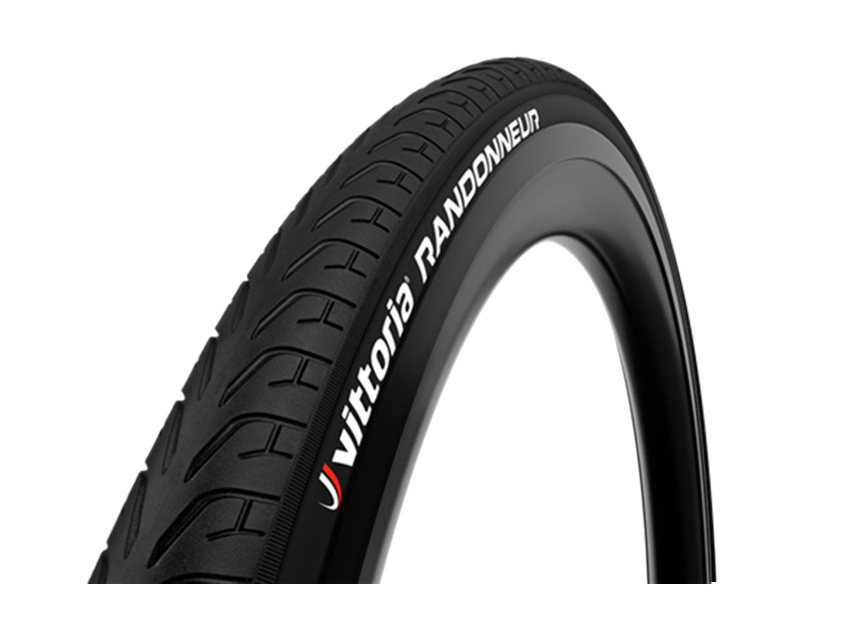Vittoria Randonneur G2.0 700c Wire Road Tire - Black Black 28c 