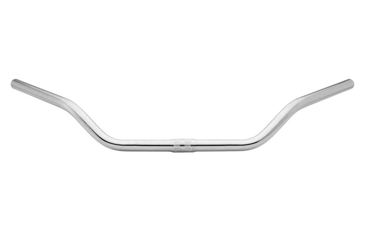 Wald 898 Gull Wing Cruiser Handlebar - Silver Silver  